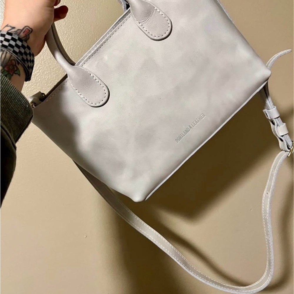 Portland Leather Rain Drop Tote